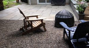 A wooden chair